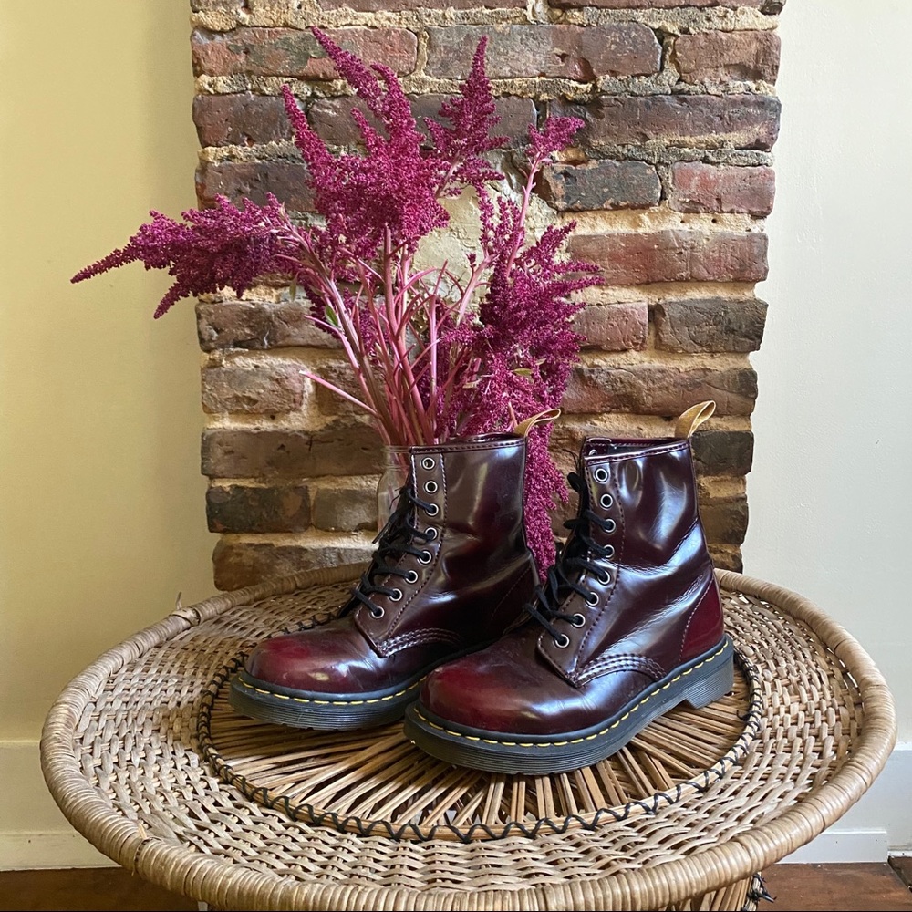 Dr. Martens Vegan leather Burgundy